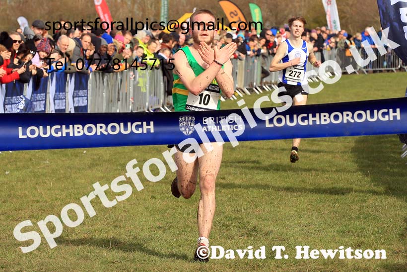 Mens Under-20s 2023 UK CAU Inter Counties Cross Country Champs, Prestwold Hall, Loughborough. Photo: David T. Hewitson/Sports for All Pics